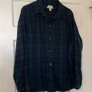 LL Bean flannel